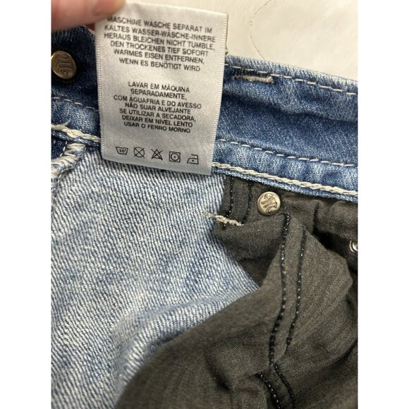 Miss Me Standard Skinny Jeans Woman's Sz 26 Embellished Pockets Blue Denim JW514 - Picture 10 of 12